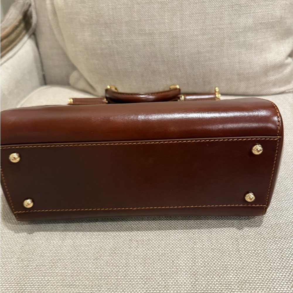 Dolce & Gabbana Brown Leather Satchel - Picture 5 of 10
